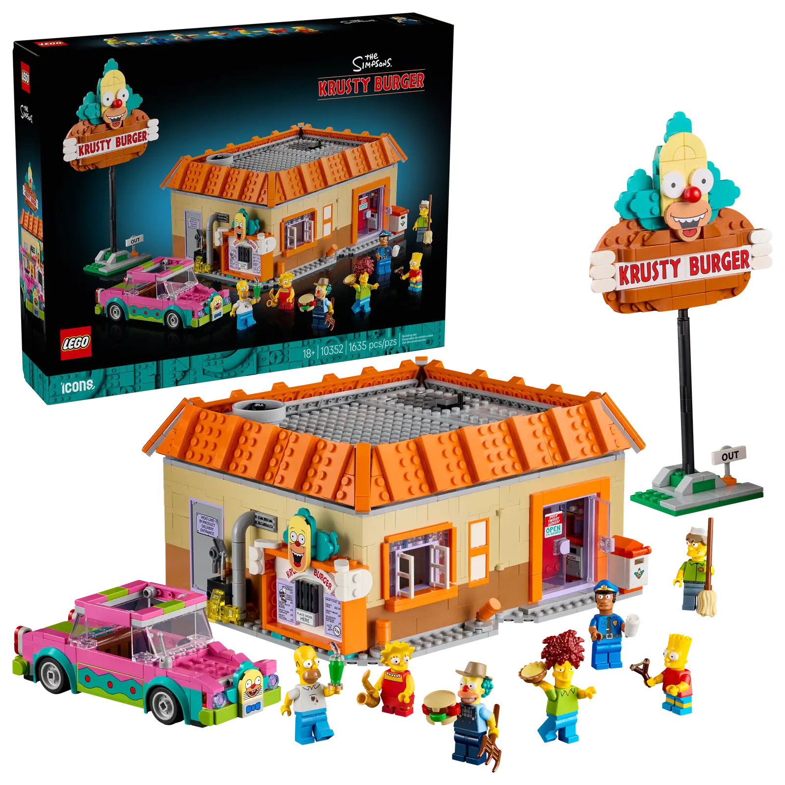 The Simpsons™: Krusty Burger (10352)
