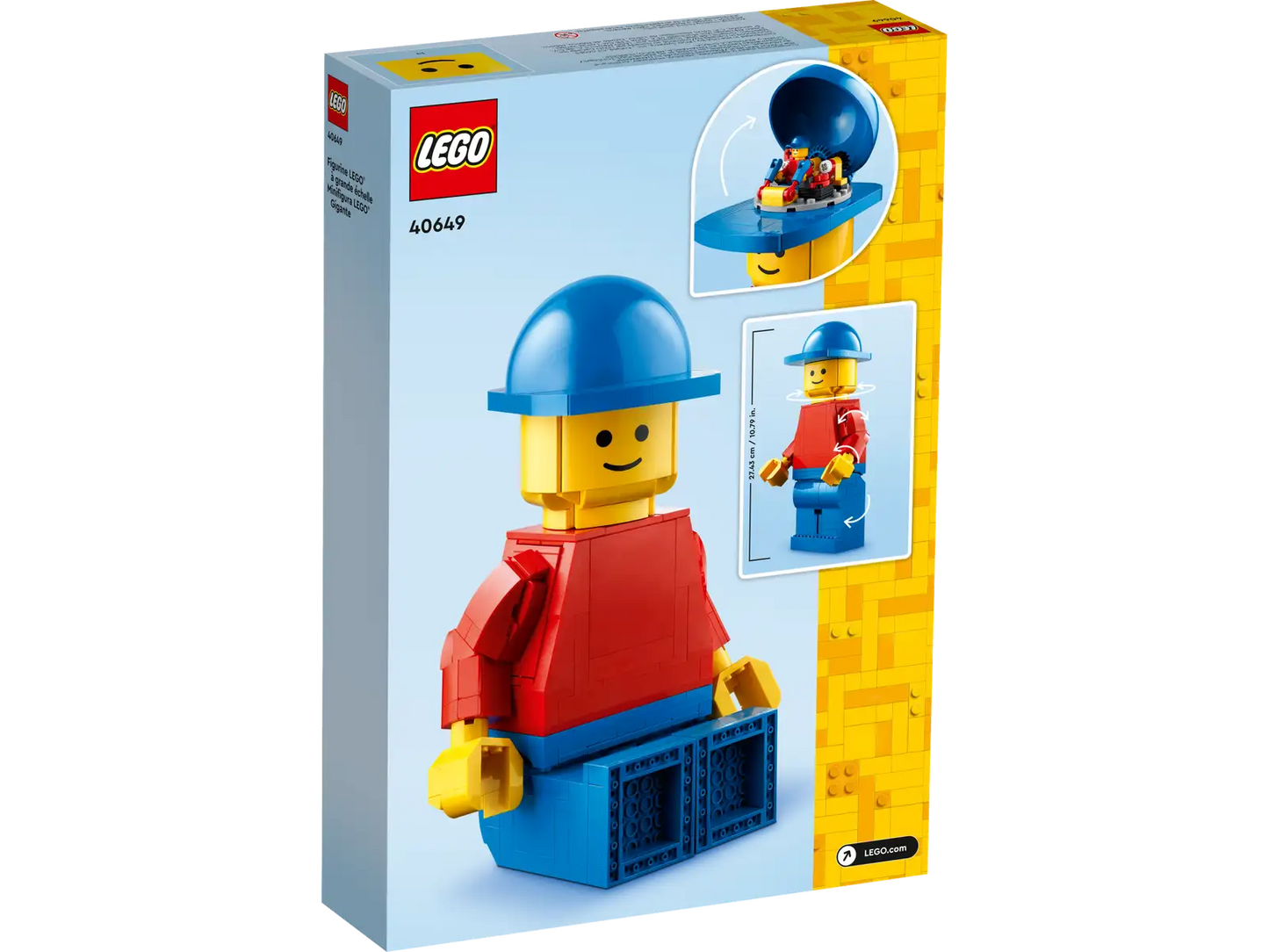 Opskaleret LEGO® minifigur (40649)