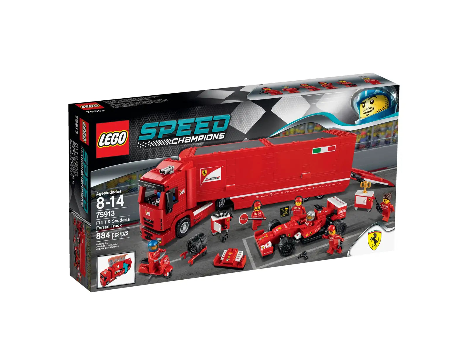 F14 T og Scuderia Ferrari-truck (75913)