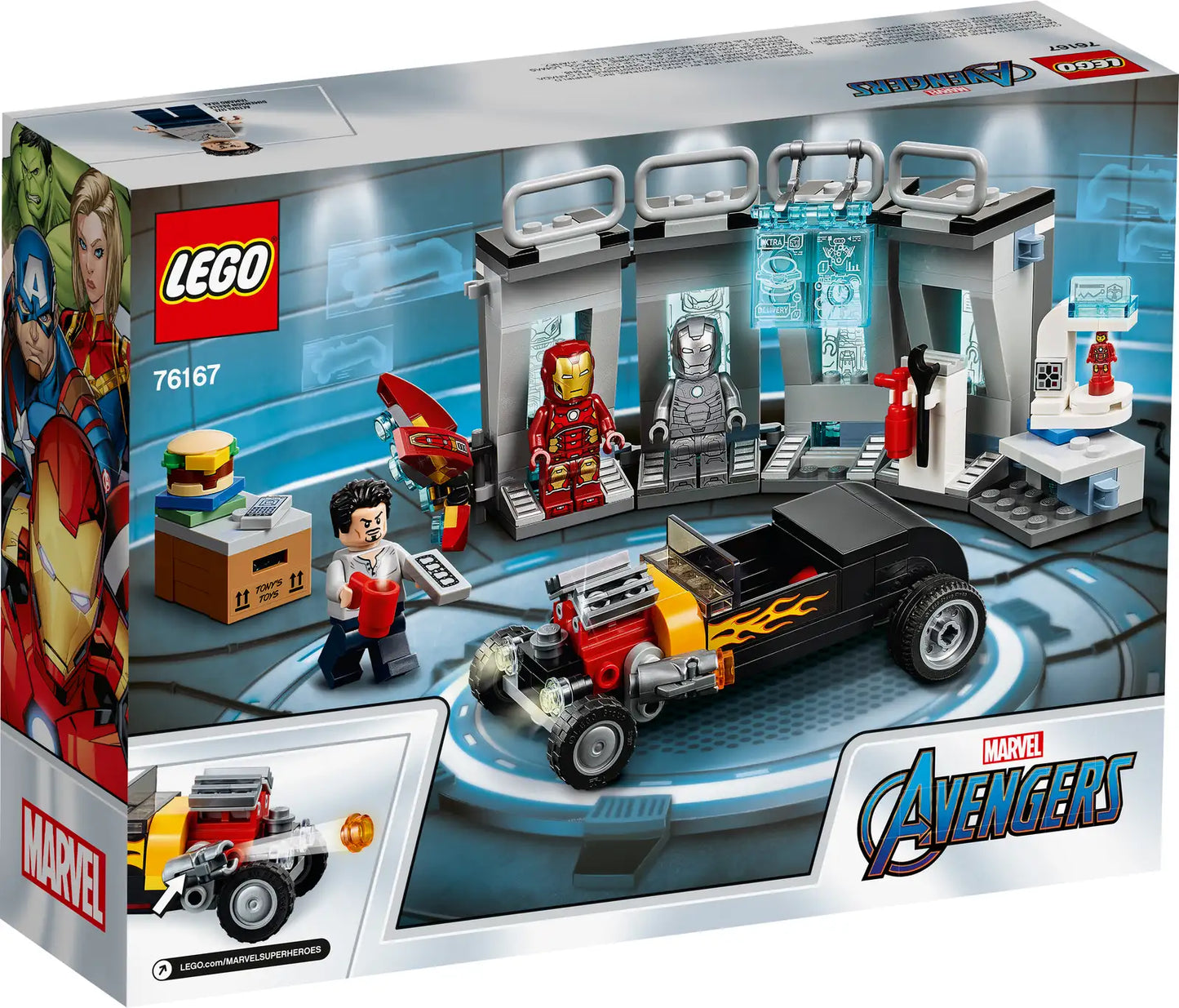 Iron Mans våbenkammer (76167)