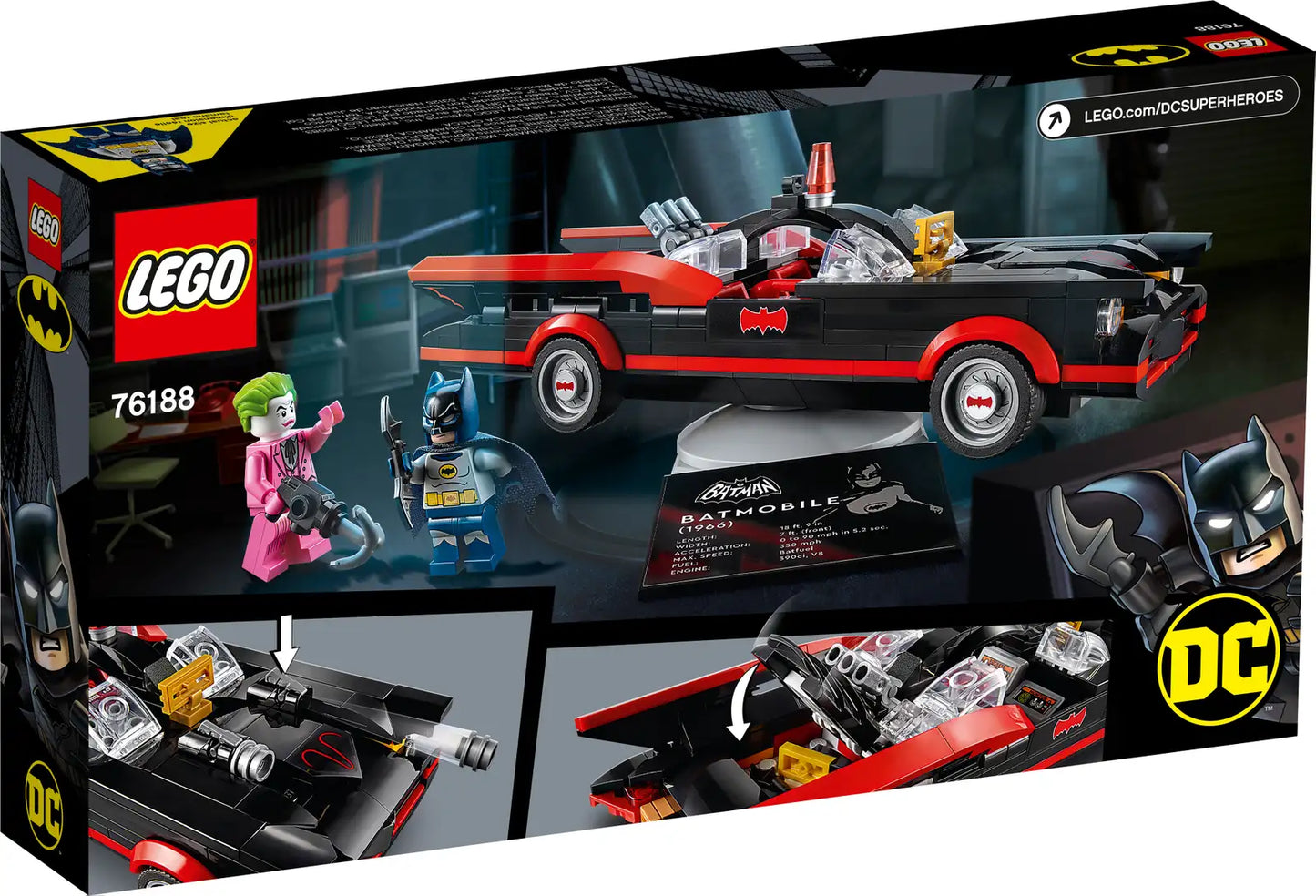 Batmobile™ fra klassisk Batman™ tv-serie (76188)