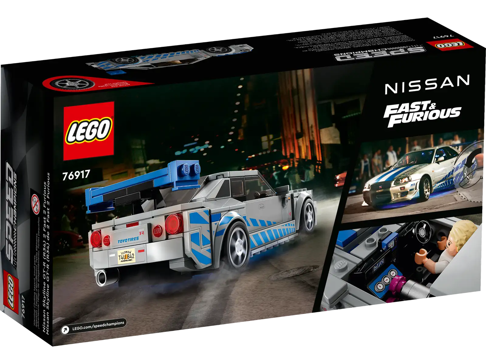 2 Fast 2 Furious Nissan Skyline GT-R (R34) (76917)