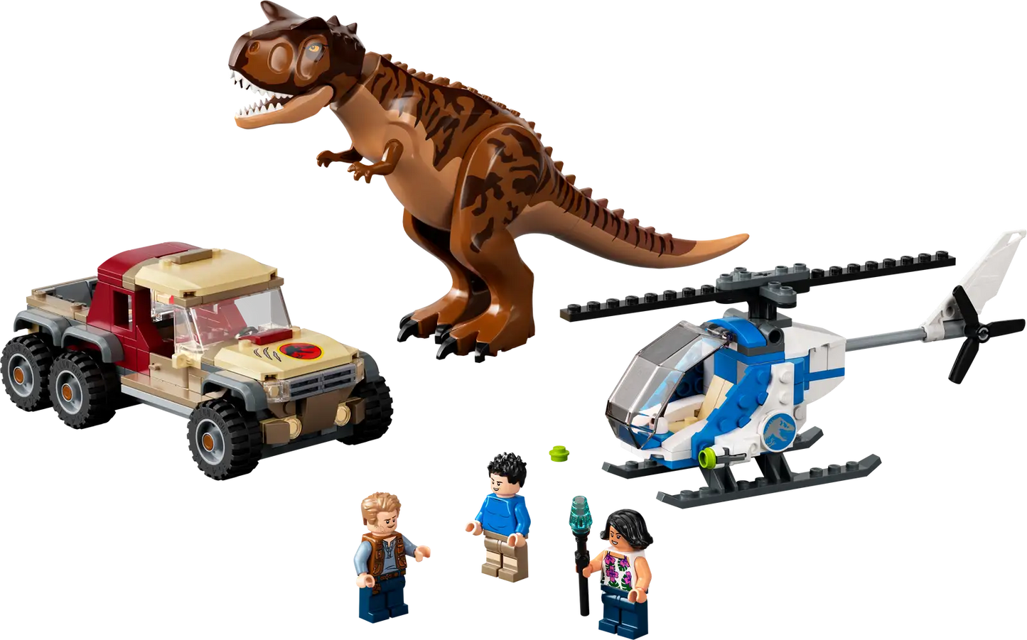 Carnotaurus-dinosaurjagt (76941)