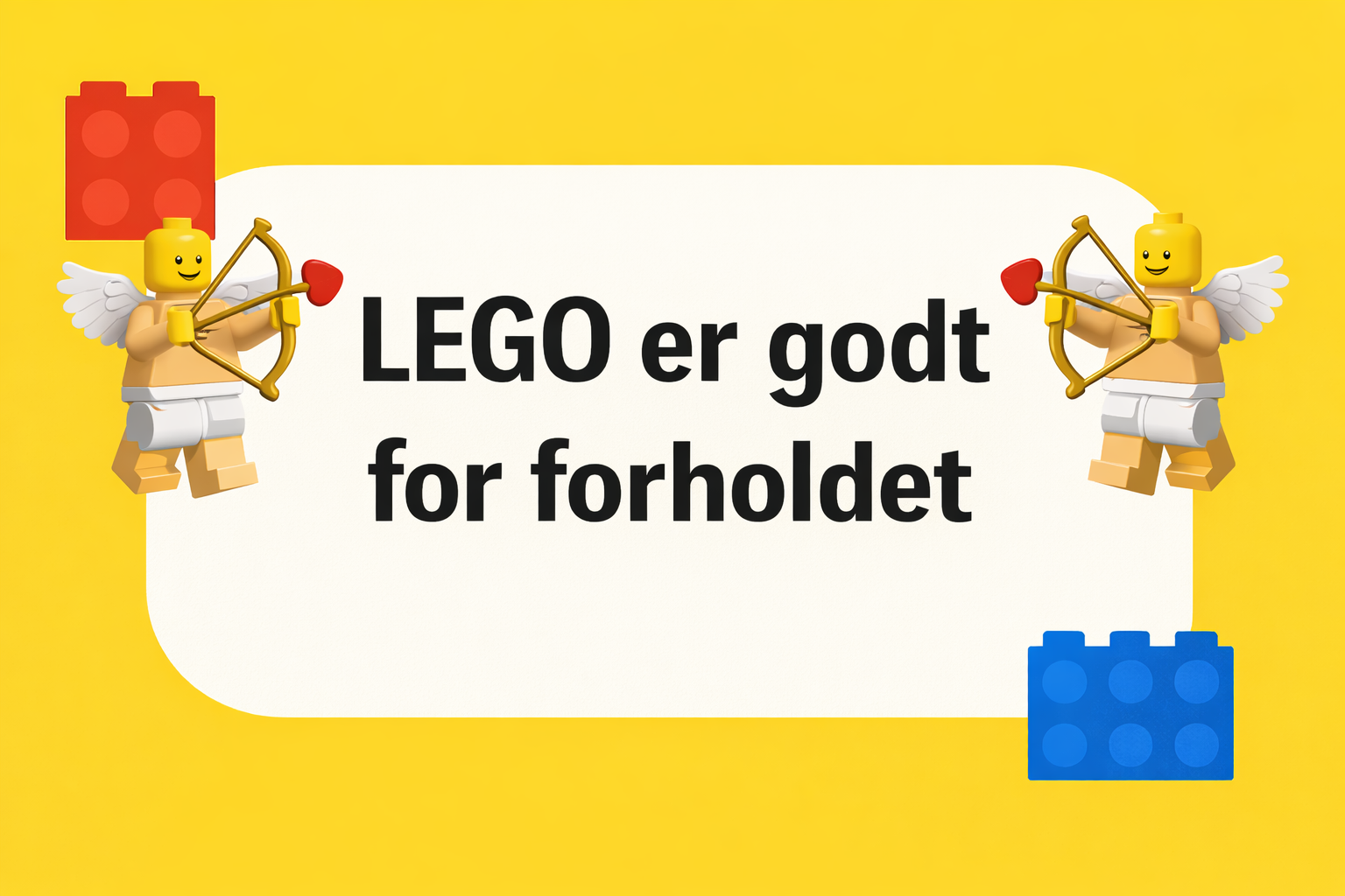 LEGO er godt for parforholdet