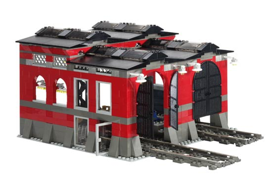 Train Engine Shed (10027)