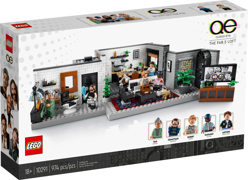 LEGO Queer Eye – The Fab 5 Loft (10291)