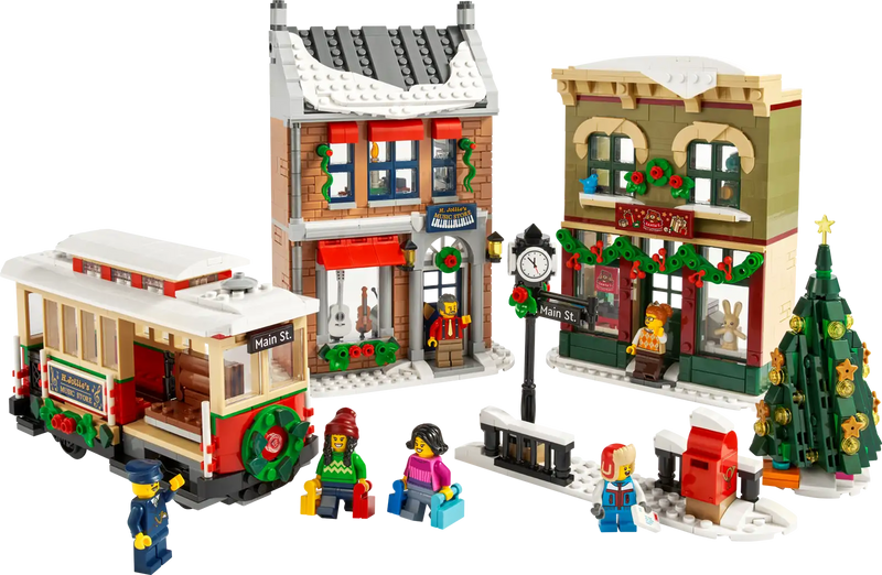 LEGO Julepyntet hovedgade (10308)