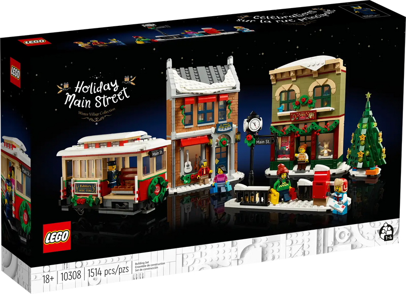 LEGO Julepyntet hovedgade (10308)