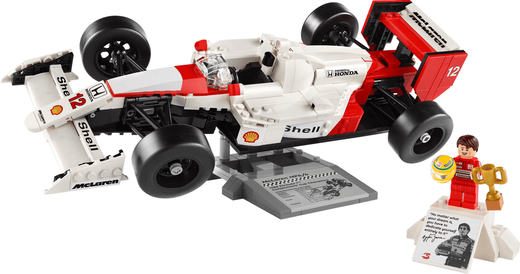 LEGO McLaren MP4/4 og Ayrton Senna (10330)