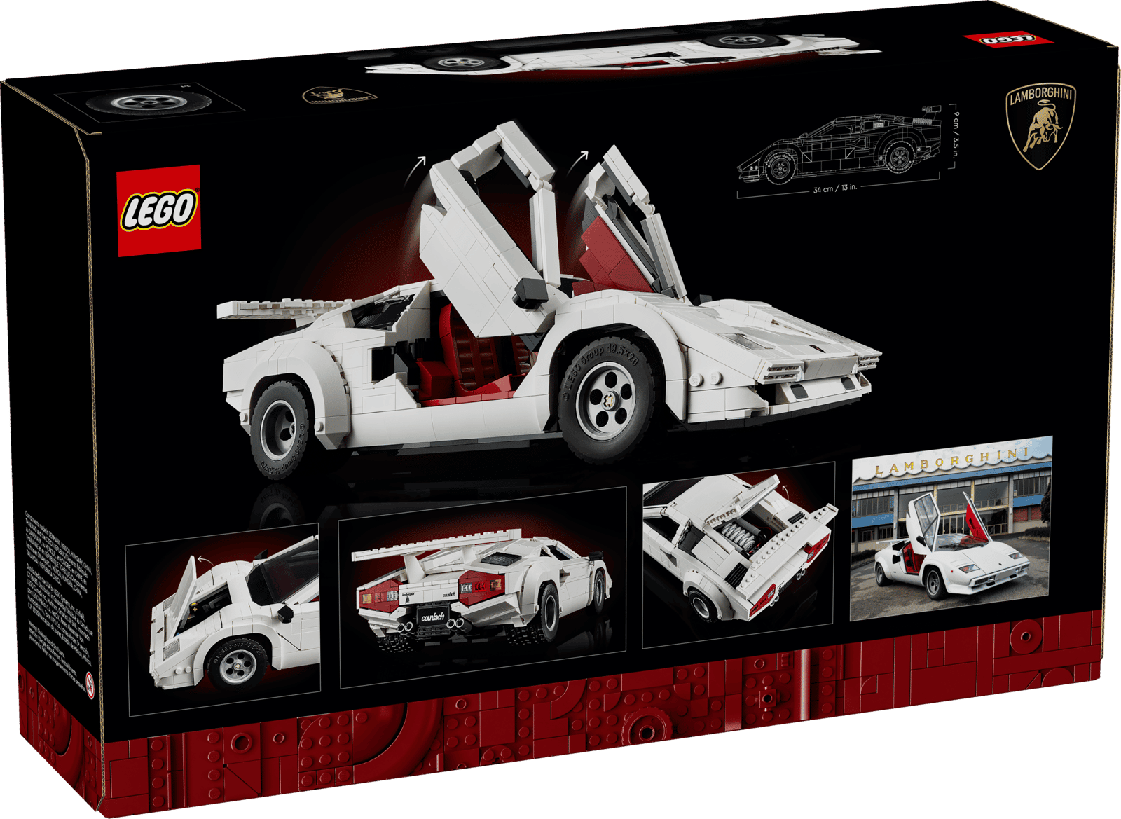 LEGO Lamborghini Countach 5000 Quattrovalvole (10337)