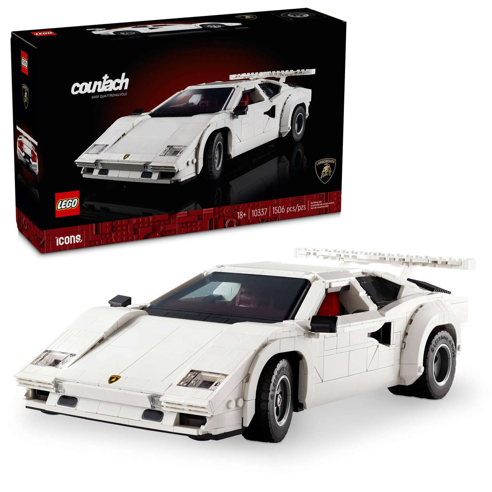 LEGO Lamborghini Countach 5000 Quattrovalvole (10337)