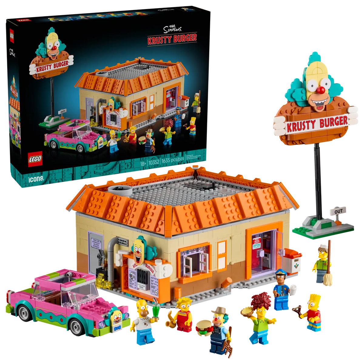 LEGO The Simpsons™: Krusty Burger (10352)