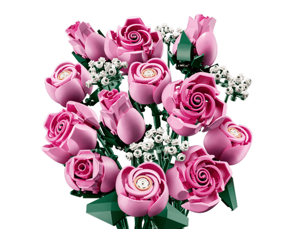LEGO Buket af pink roser (10374)