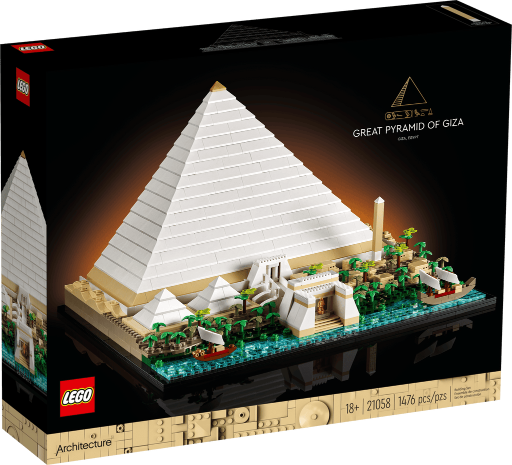 LEGO Den store pyramide i Giza (21058)