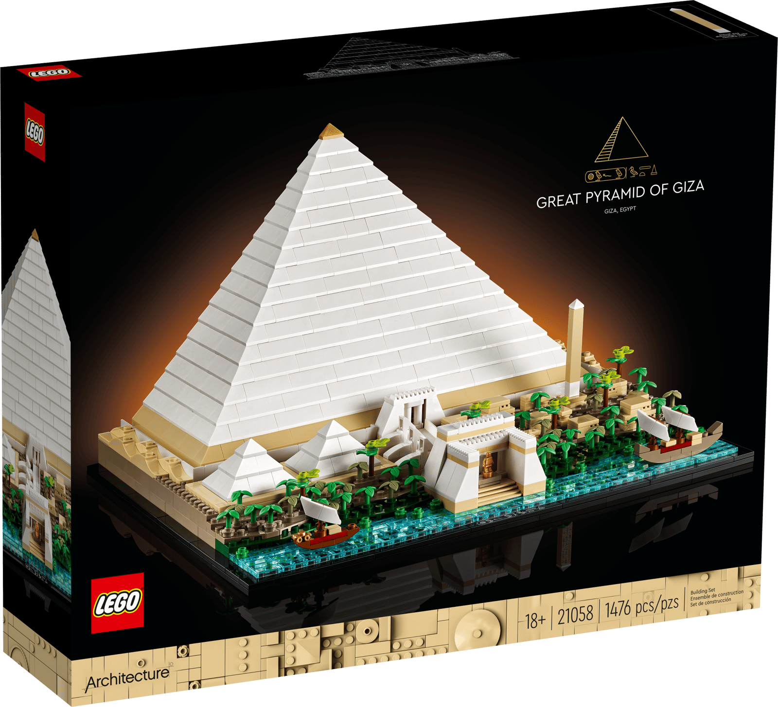 LEGO Den store pyramide i Giza (21058)