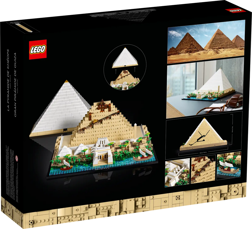 LEGO Den store pyramide i Giza (21058)