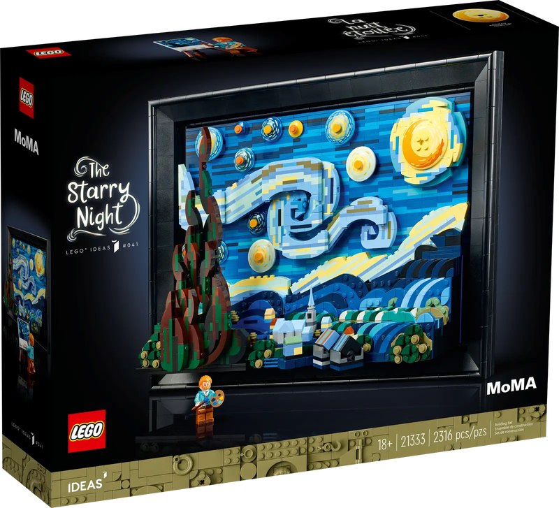 LEGO Vincent van Gogh – Stjernenatten (21333)
