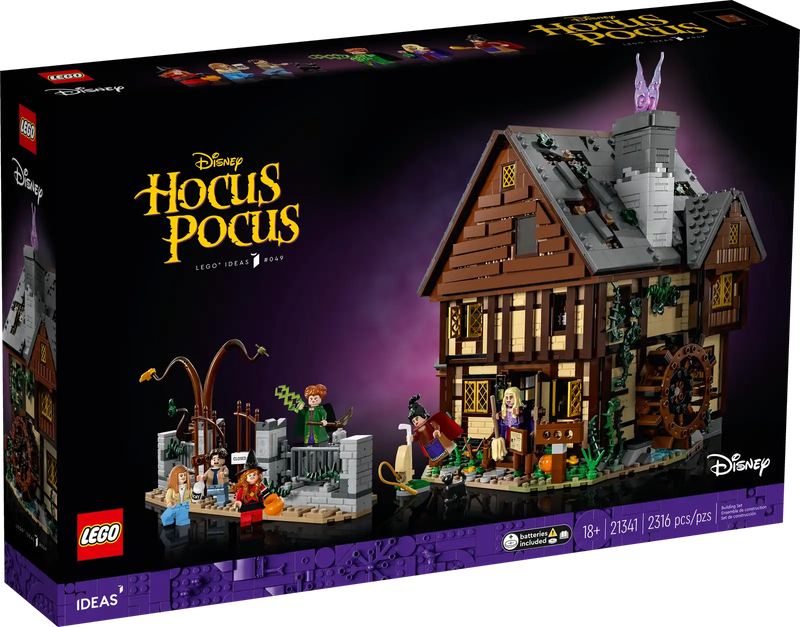 LEGO Disneys Hokus Pokus: Sanderson-søstrenes hytte (21341)
