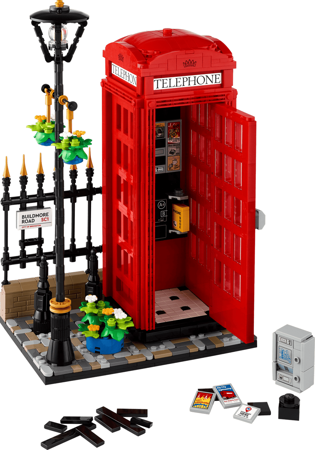 LEGO Rød London-telefonboks (21347)