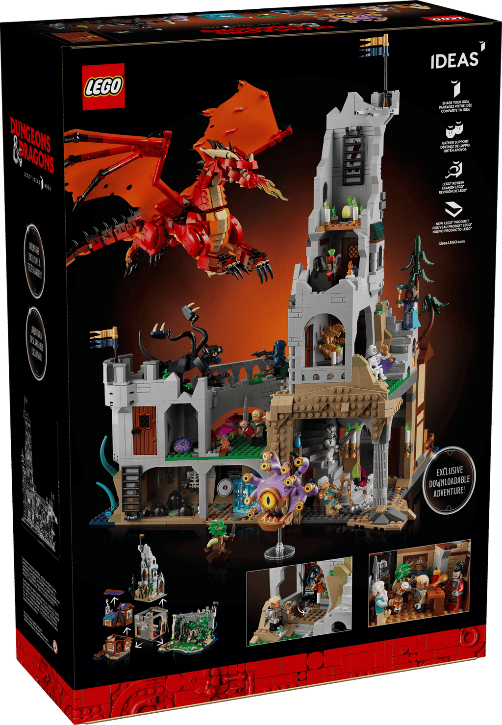 Dungeons & Dragons: Den røde drages fortælling (21348)