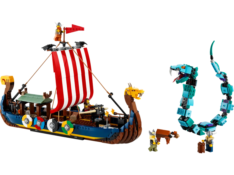 LEGO Vikingeskib og Midgårdsormen (31132)