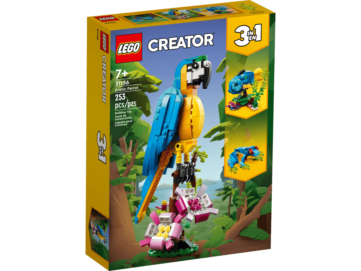 LEGO Eksotisk papegøje (31136)