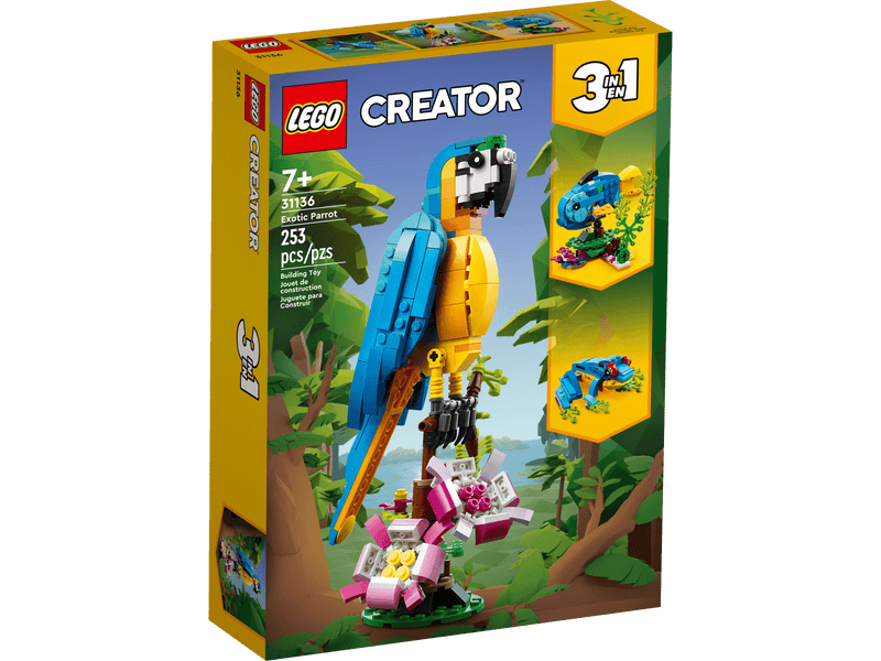 LEGO Eksotisk papegøje (31136)