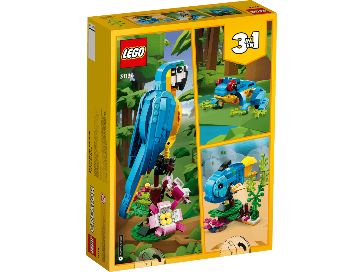 LEGO Eksotisk papegøje (31136)