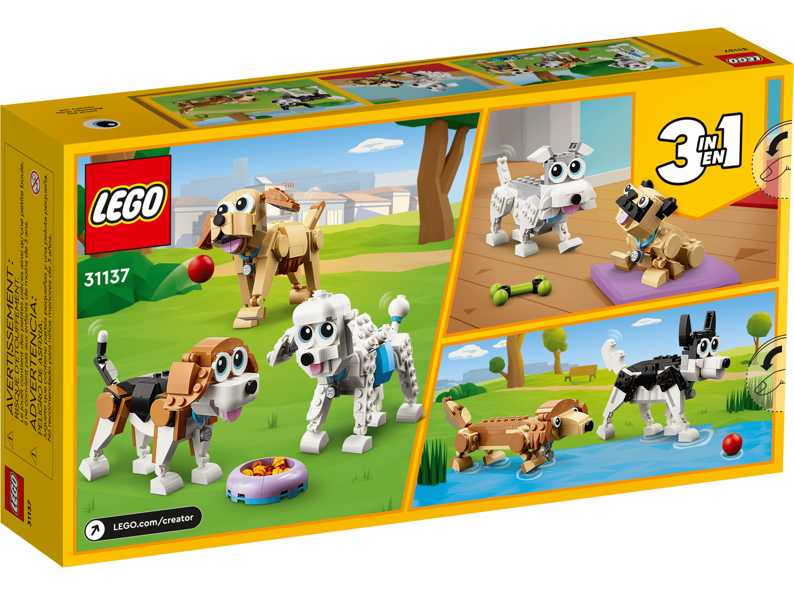 LEGO Bedårende hunde (31137)