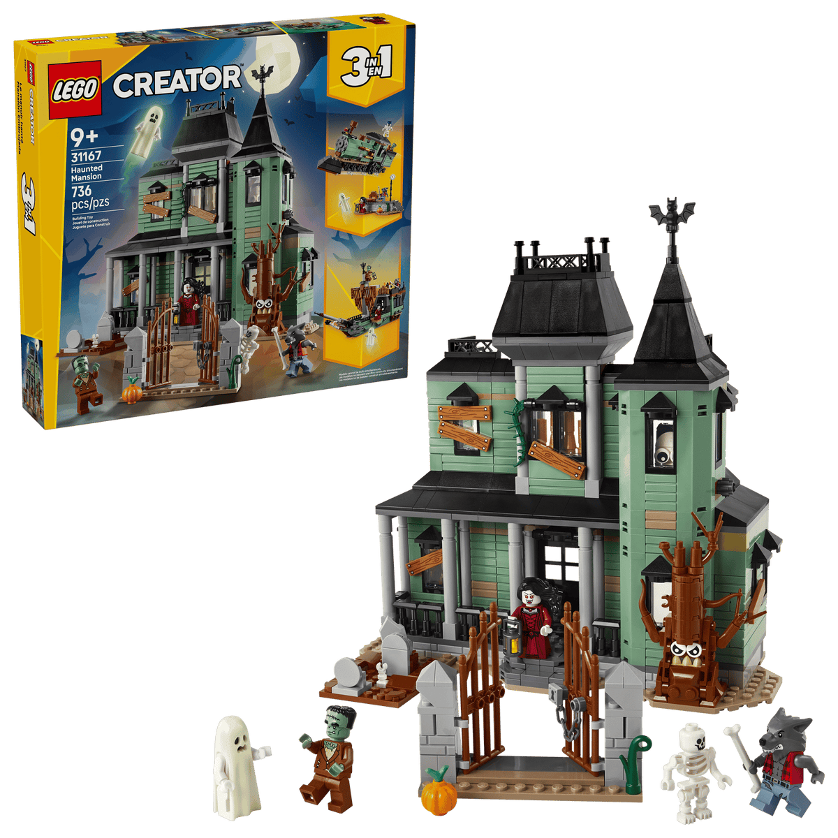 LEGO Hjemsøgt palæ (31167)
