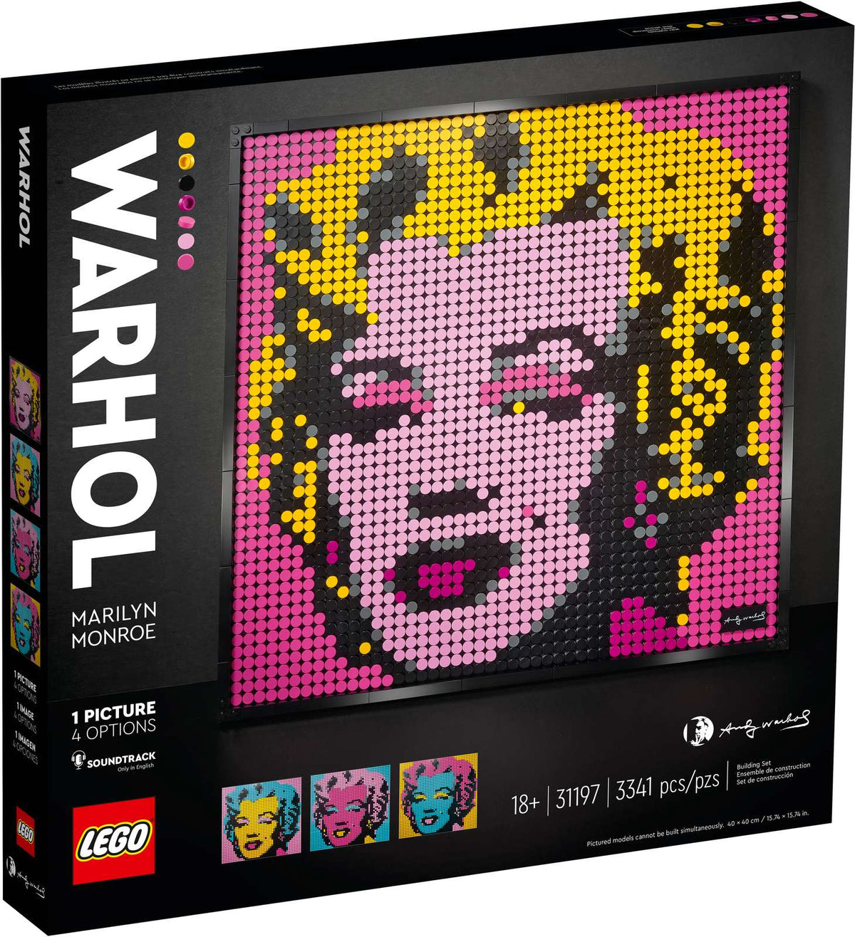 LEGO Andy Warhol's Marilyn Monroe (31197)