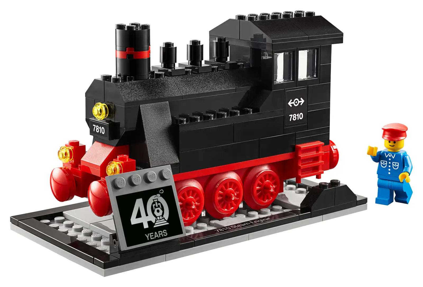 LEGO® Tog – 40-års jubilæumssæt (40370)