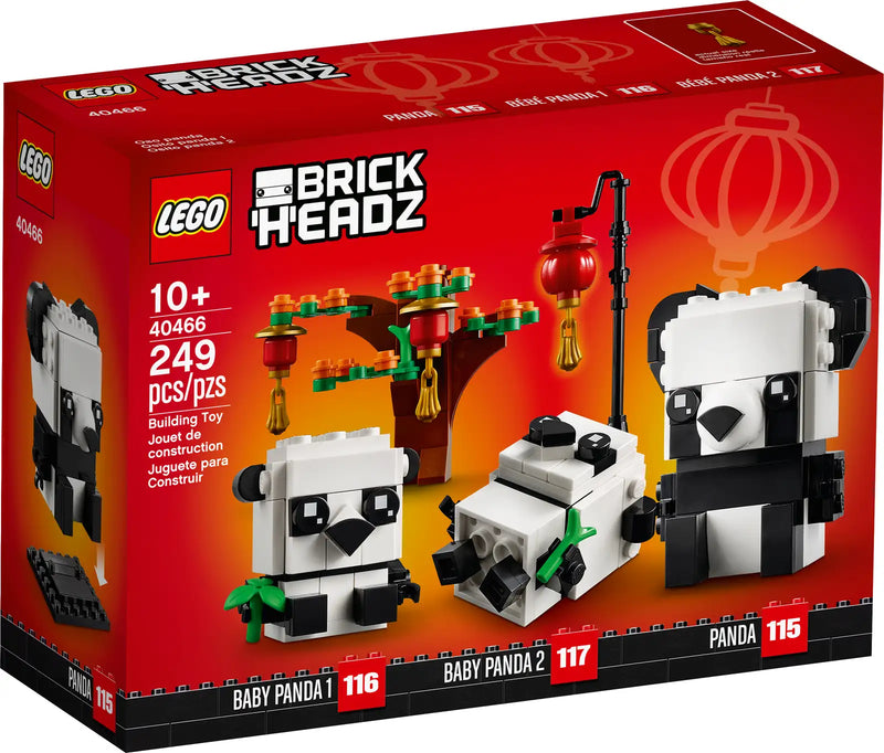 LEGO Kinesisk nytår – pandaer (40466)