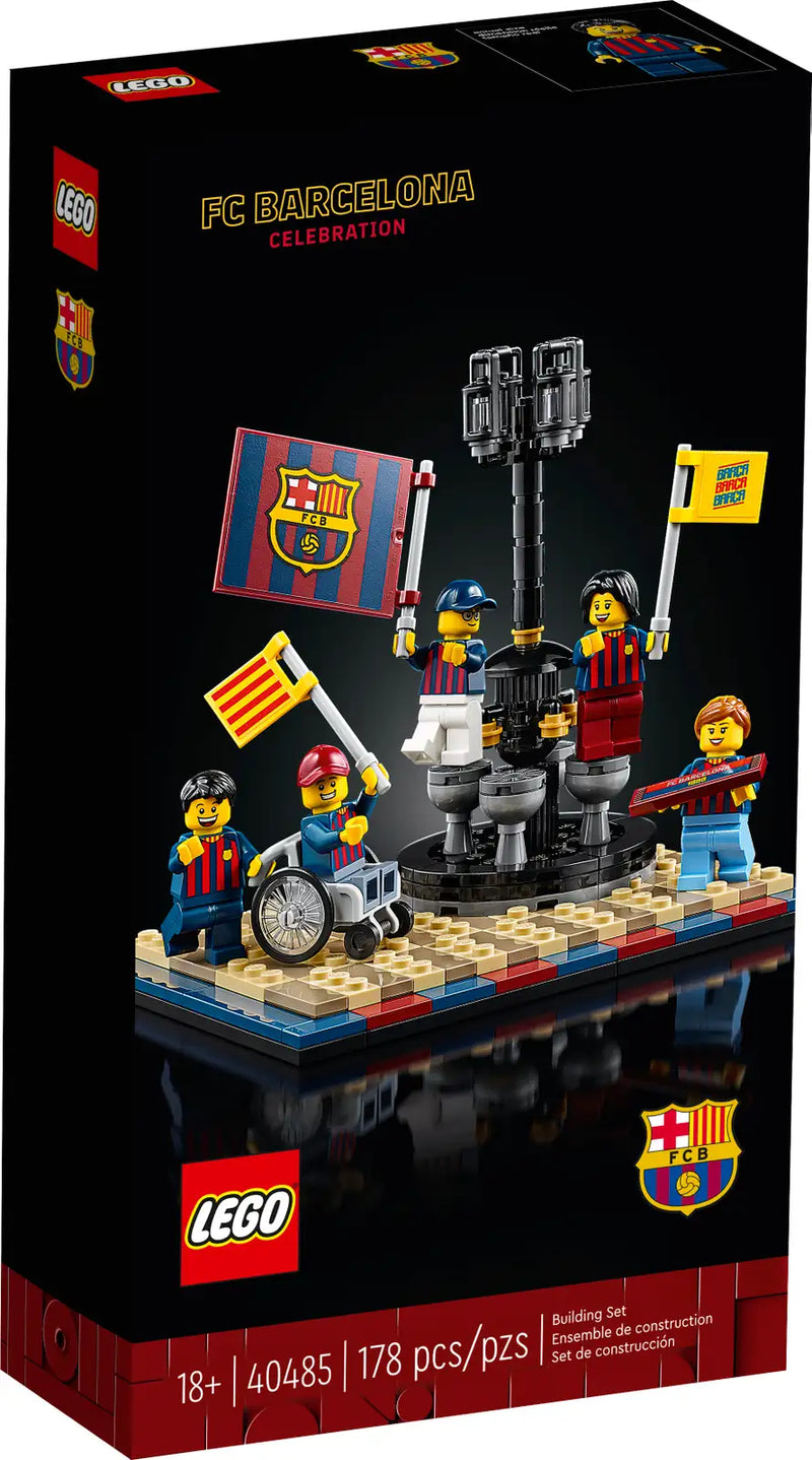 LEGO FC Barcelona-fejring (40485)