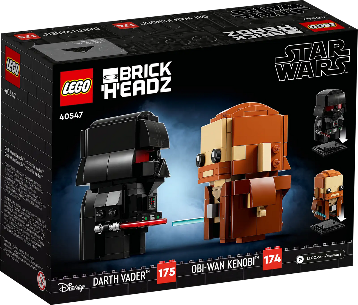 LEGO Obi-Wan Kenobi™ og Darth Vader™ (40547)