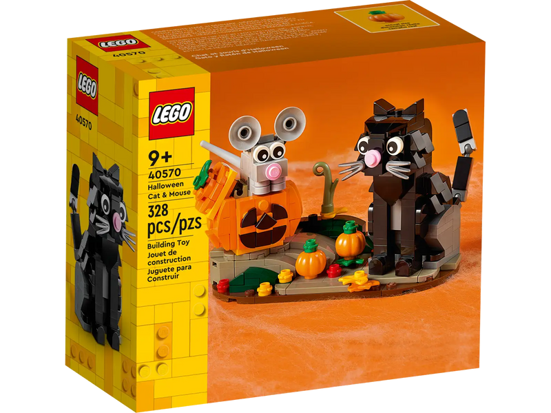 LEGO Halloween-kat og mus (40570)