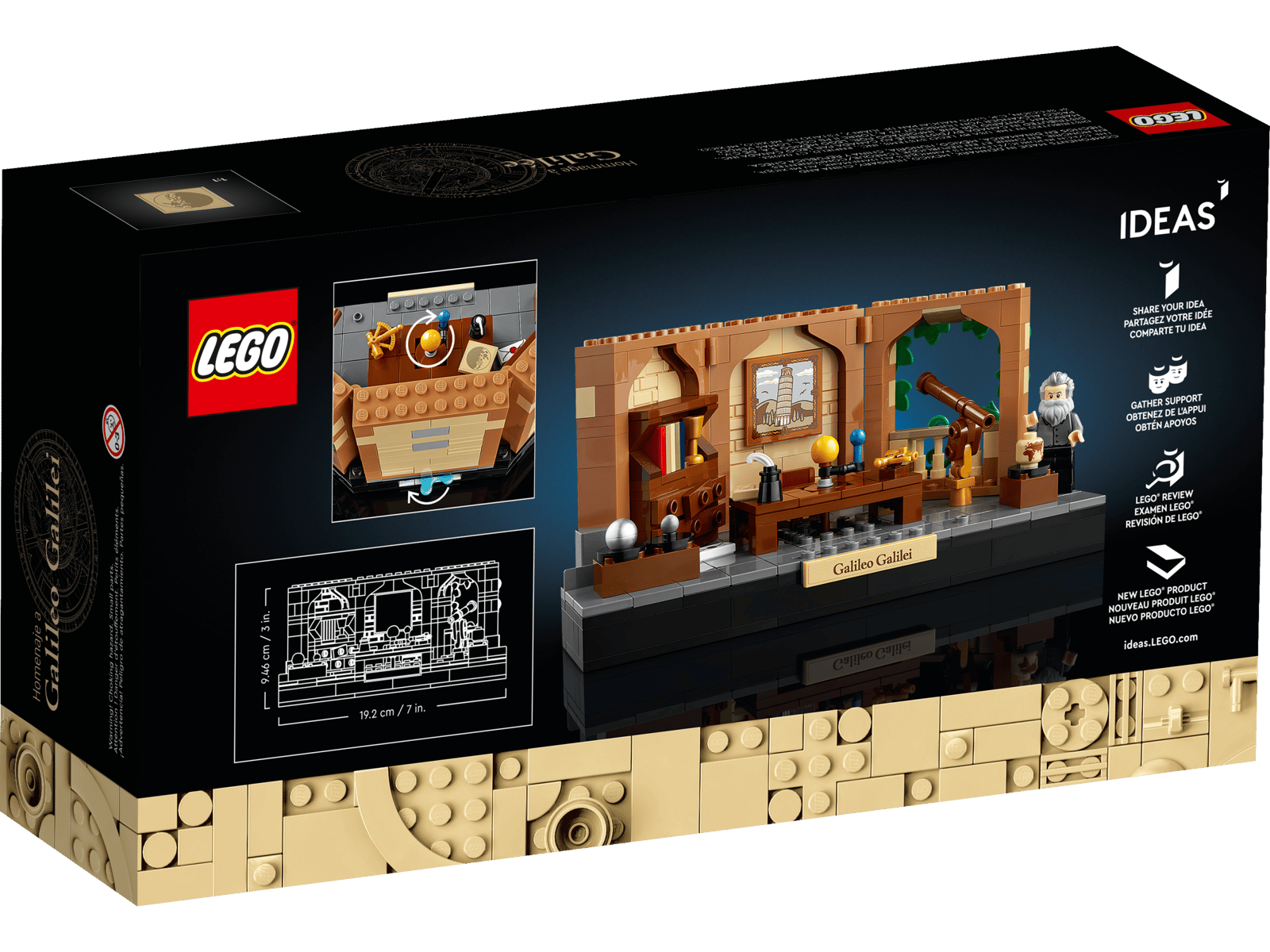 LEGO Hyldest til Galileo Galilei (40595)