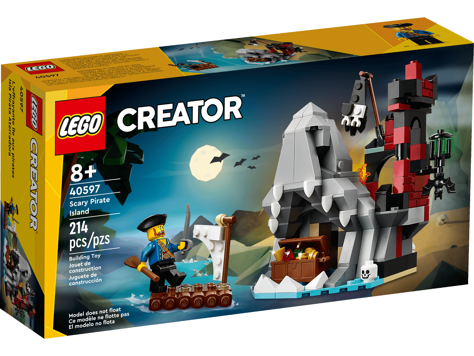 LEGO Skræmmende piratø (40597)