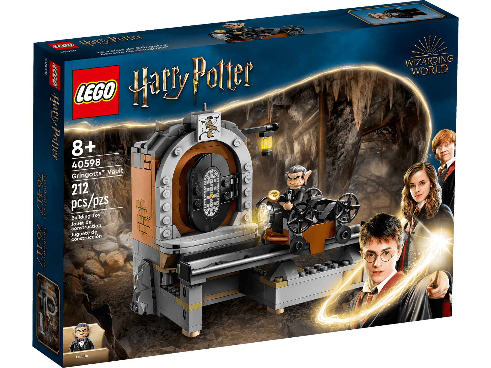LEGO Gringotts™-bankboks (40598)