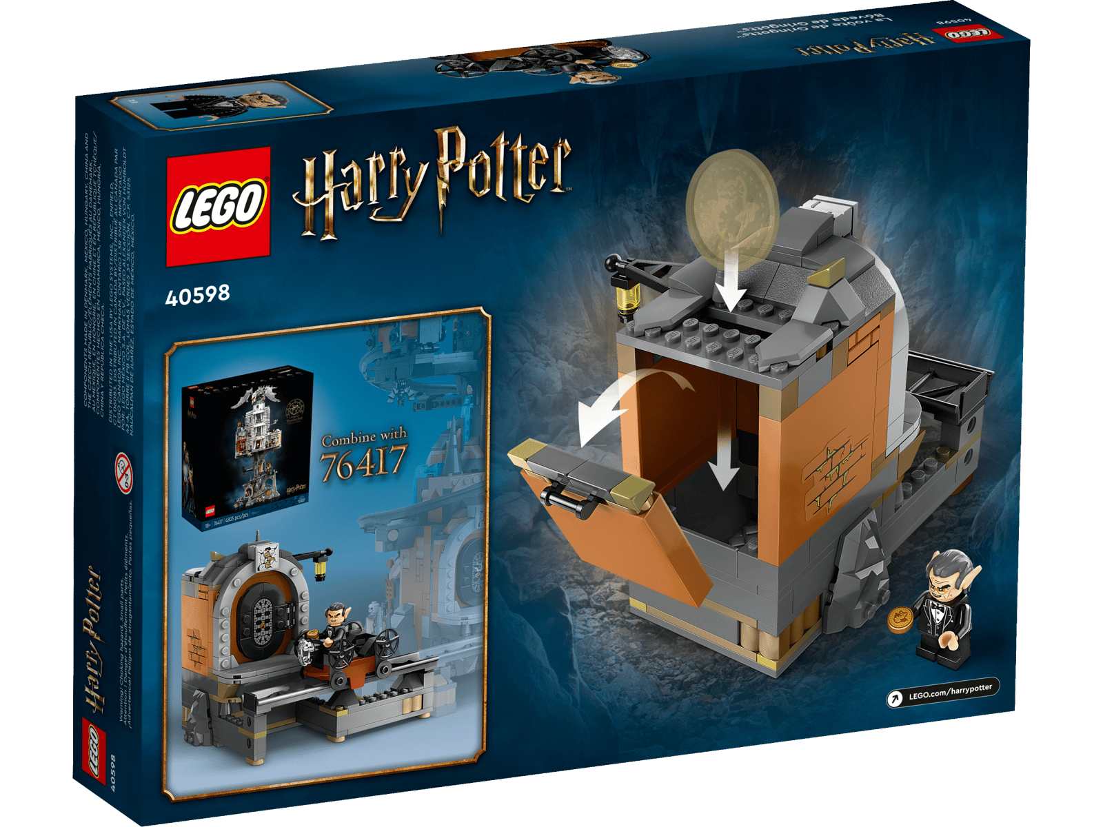 LEGO Gringotts™-bankboks (40598)