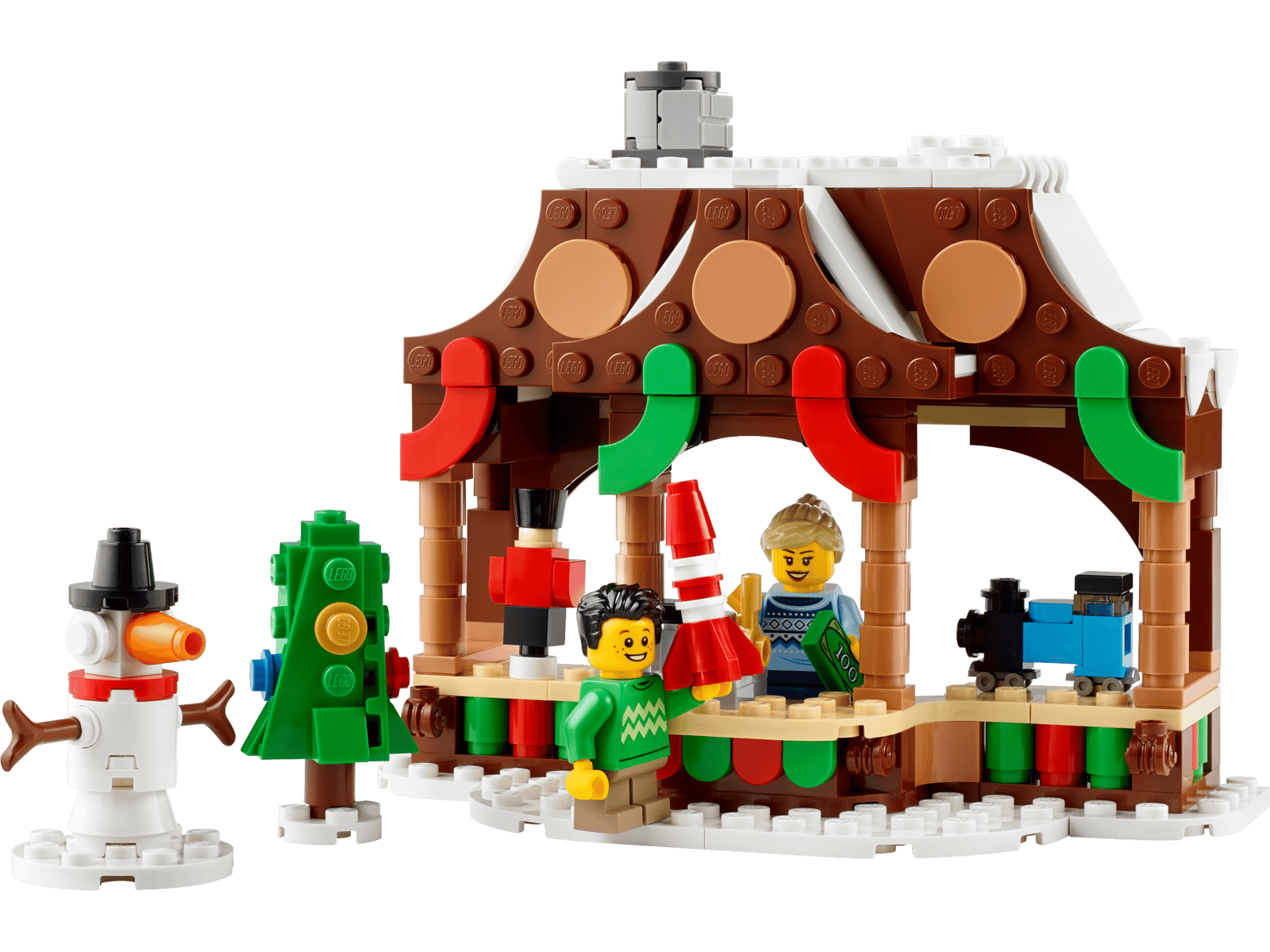 LEGO Vinter-markedsbod (40602)