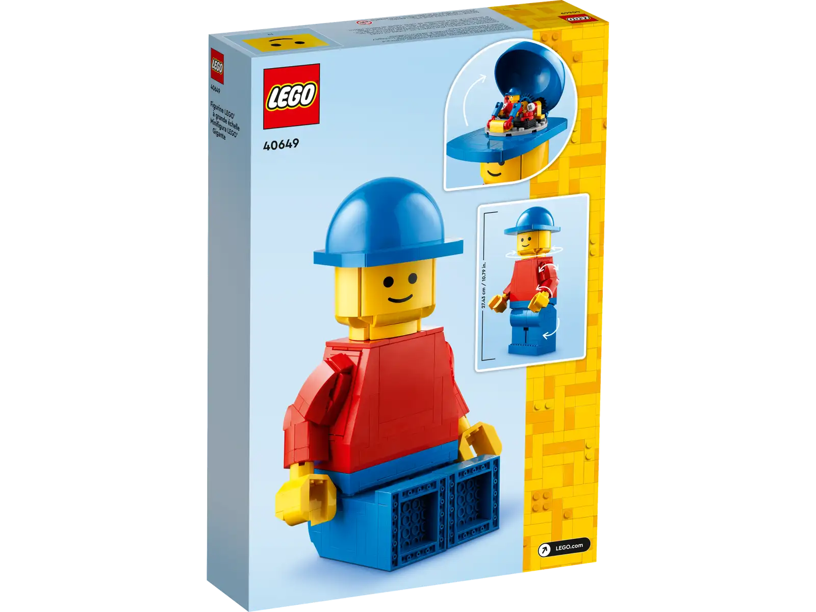 Opskaleret LEGO® minifigur (40649)
