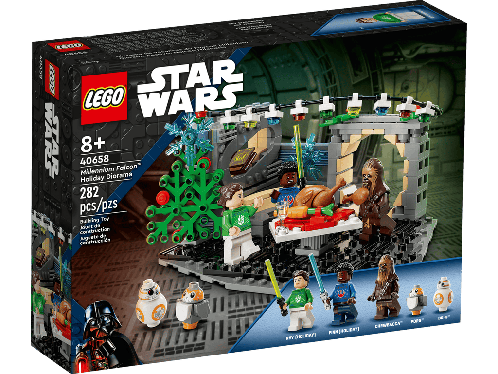 LEGO Tusindårsfalken julediorama (40658)