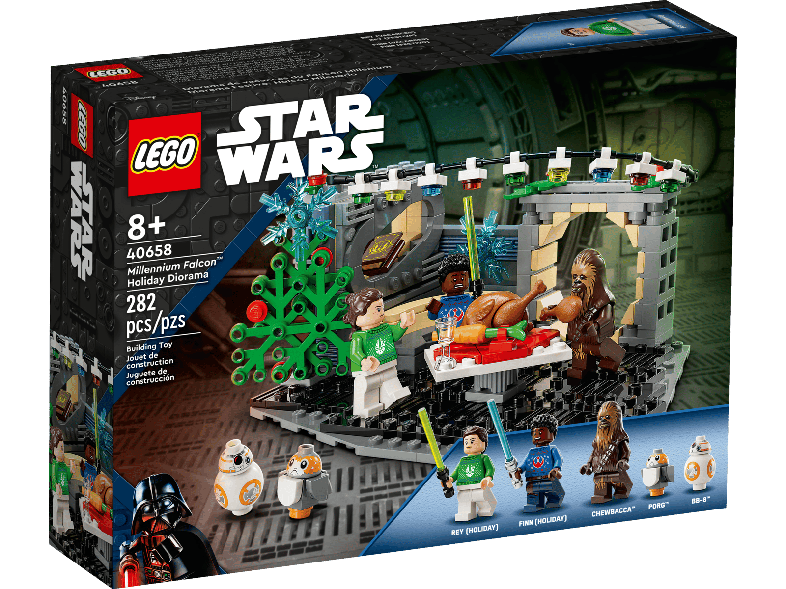 LEGO Tusindårsfalken julediorama (40658)