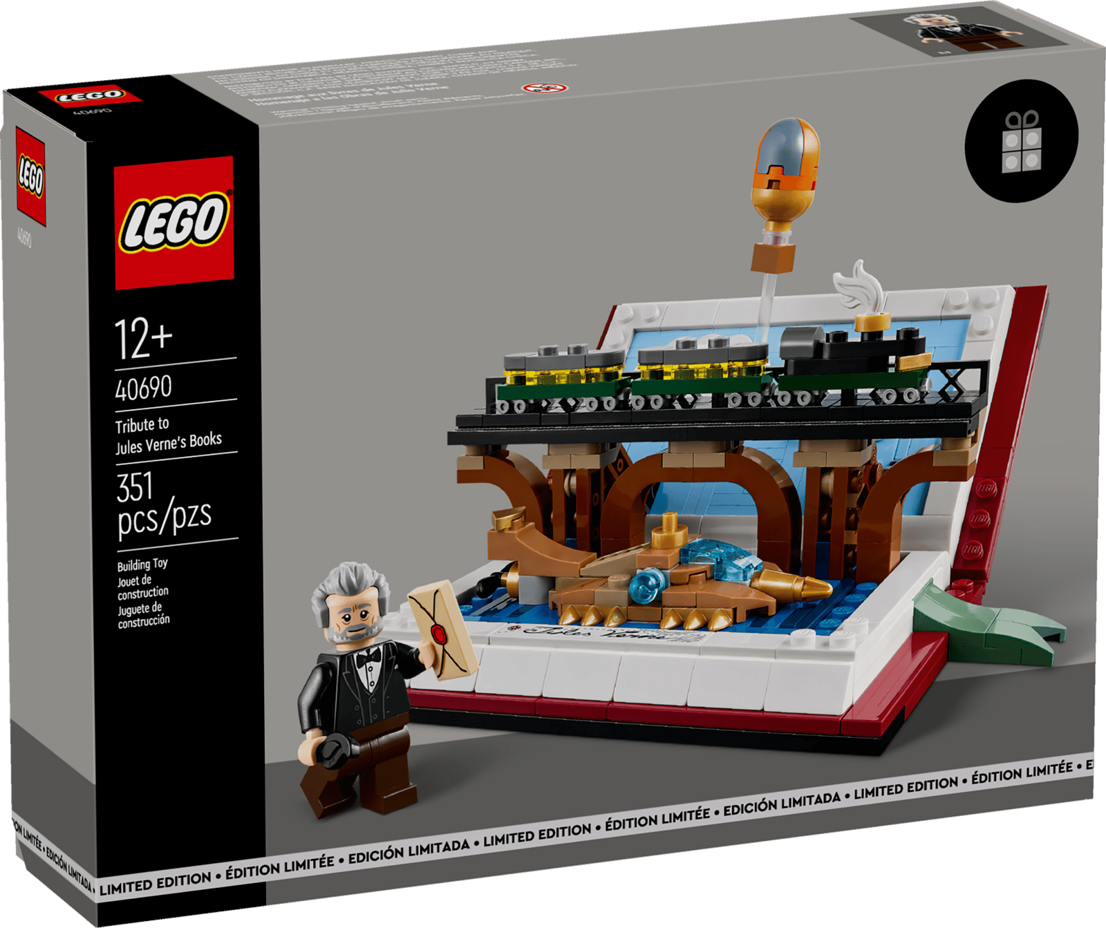 LEGO Hyldest til Jules Vernes bøger (40690)