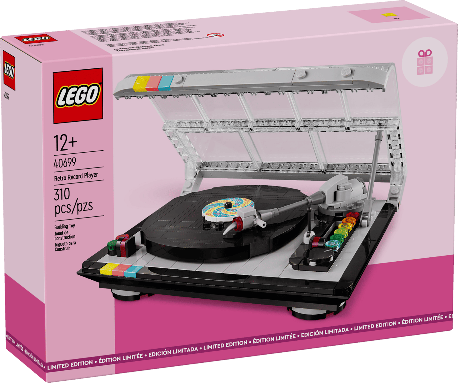 Retro-pladespiller (40699)