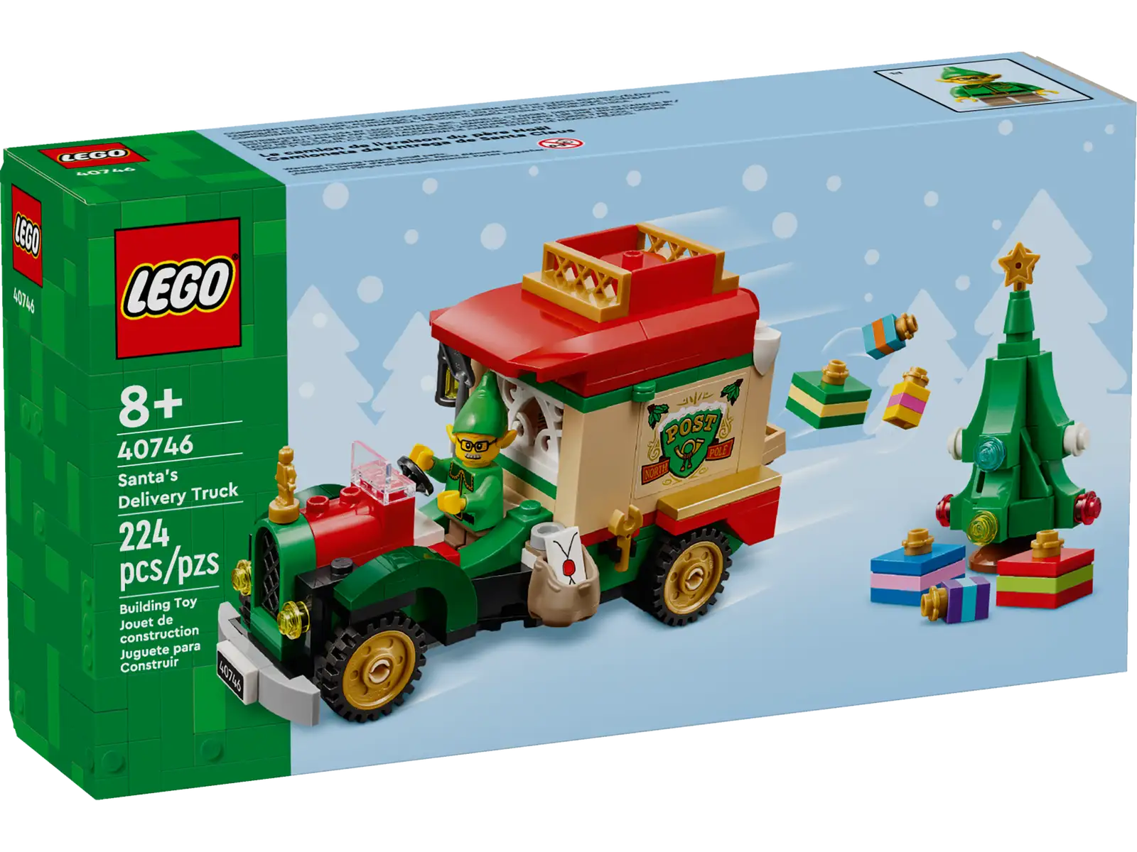 LEGO Julemandens pakkebil (40746)