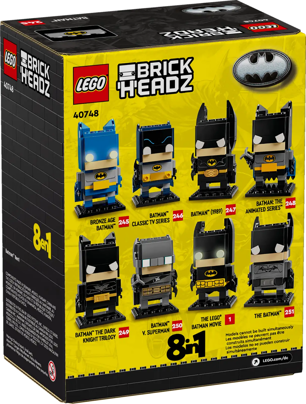 Batman™ 8-i-1-figur (40748)