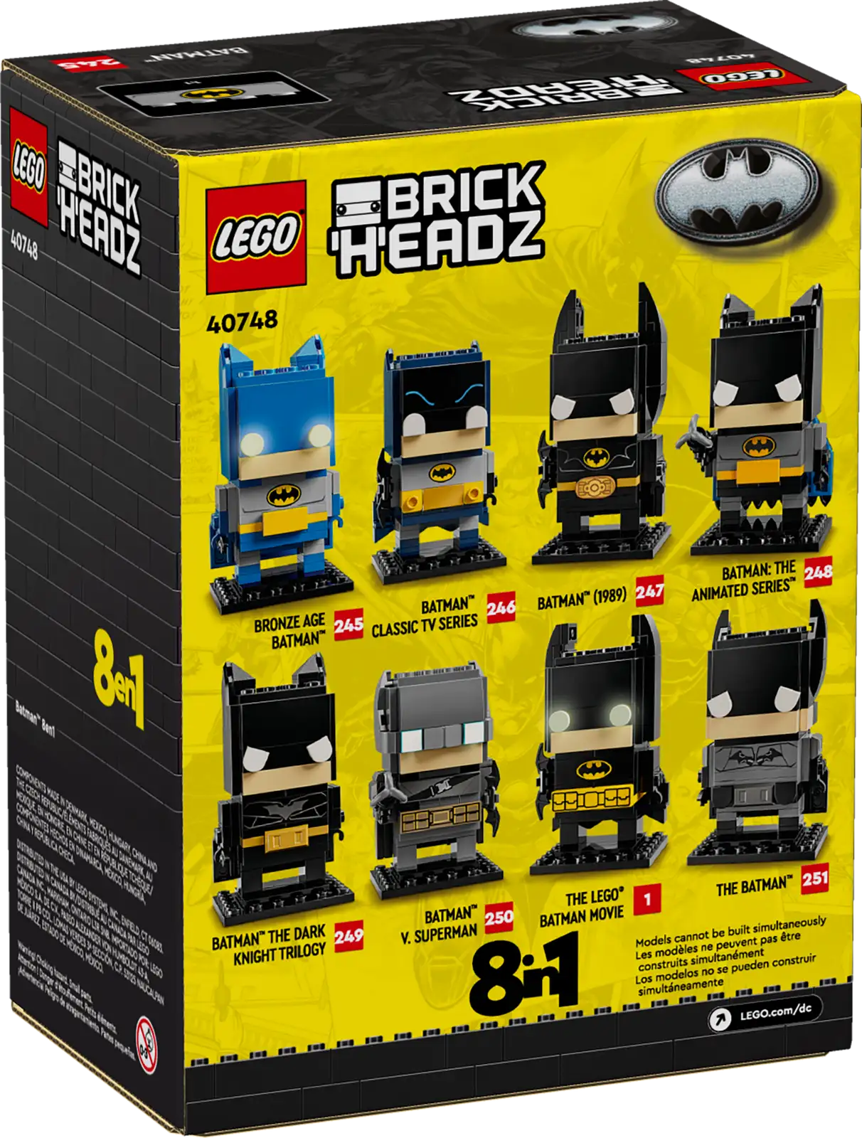Batman™ 8-i-1-figur (40748)