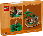 Diorama med afrikansk savanne (40784)